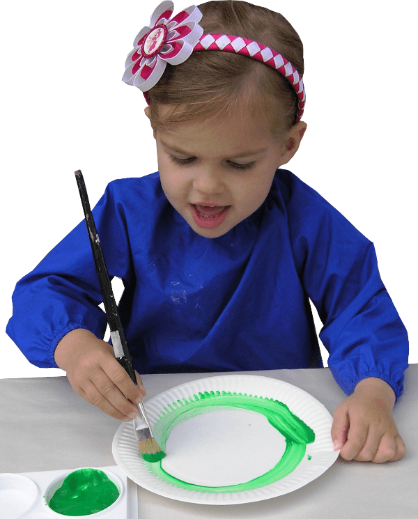 Paper Plate Christmas Tree Craft 