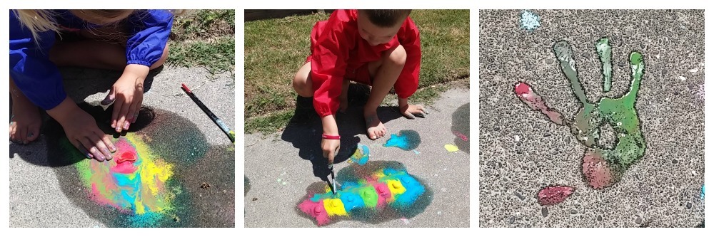 Mud Mates Messy Play Adventures Blog: Ice Chalk Paint Recipe