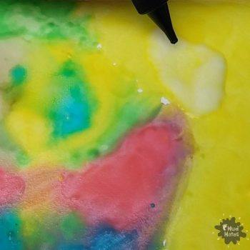 Fizzing Baking Soda Paint Recipe