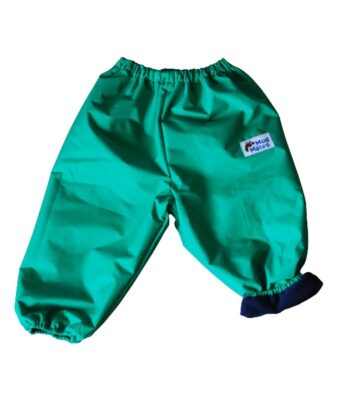 Green Fleece Lined Pants