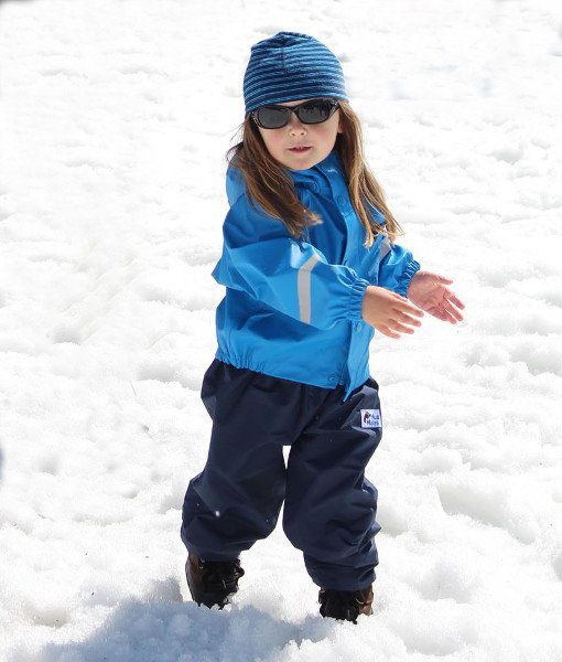 Navy Fleece Lined Pants