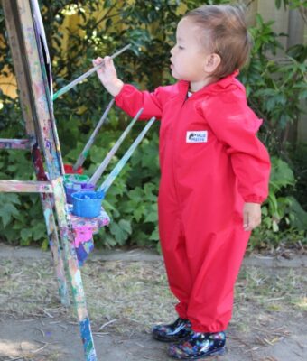 Red Children's Coveralls