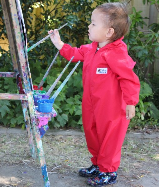 Red Children's Coveralls