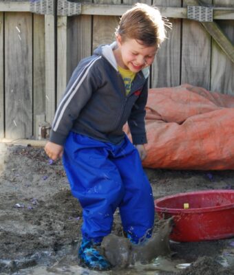 Royal Blue Fleece Lined Pants