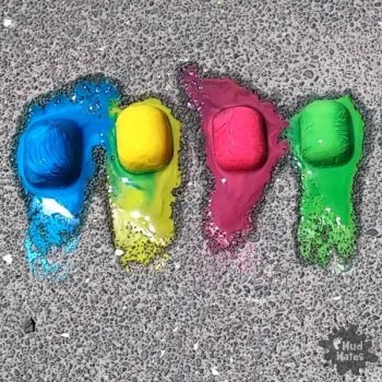 Homemade Ice Chalk Paint Recipe - Messy Play Blog
