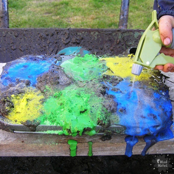 Magic Mud - messy play fun for kids