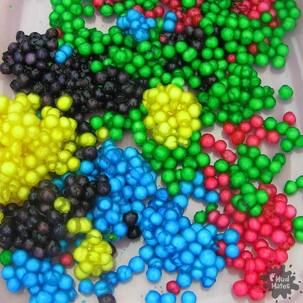 Tapioca Pearls - Messy Play and Sensory Play Activity for Kids