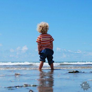 How to help children who are afraid of water