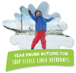Shop Fleece Lined Overpants / Snow Pants for Children