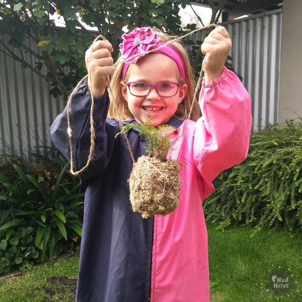 How to Make a Hanging Kokedama - Japanese Moss Ball