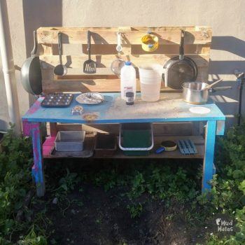How to Build a Mud Kitchen for Kids