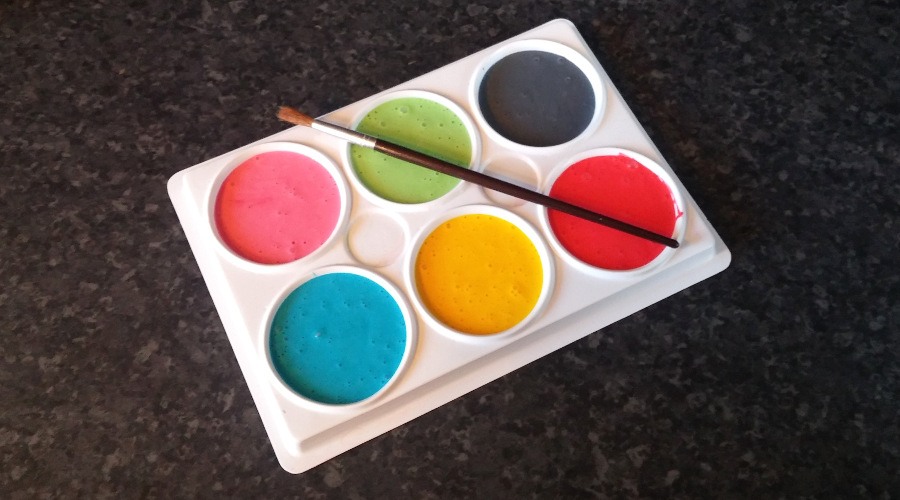Homemade Bath Paint Recipe