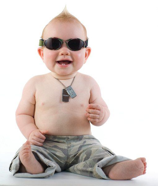 Camo Kids Sunglasses for 0 to 5 year olds