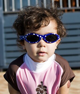 Kids Sunglasses - Blue Dot