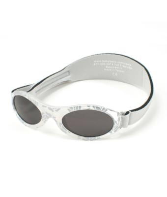 Silver Rose Leaf Kids Sunglasses