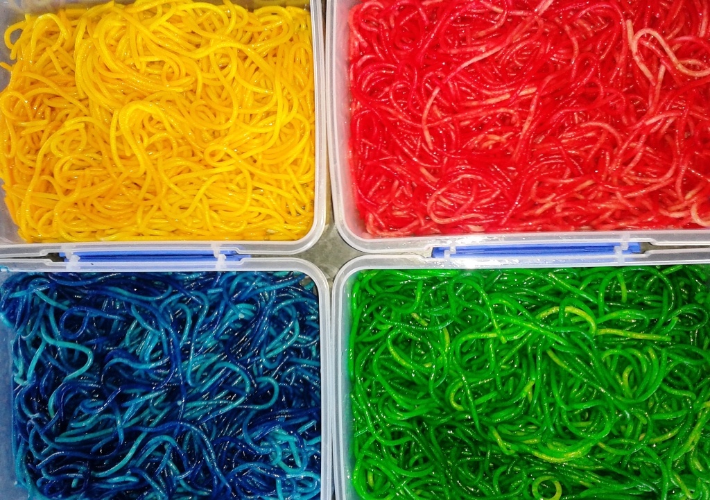 Slimy Spaghetti - Indoor Sensory Play Activities for Toddlers