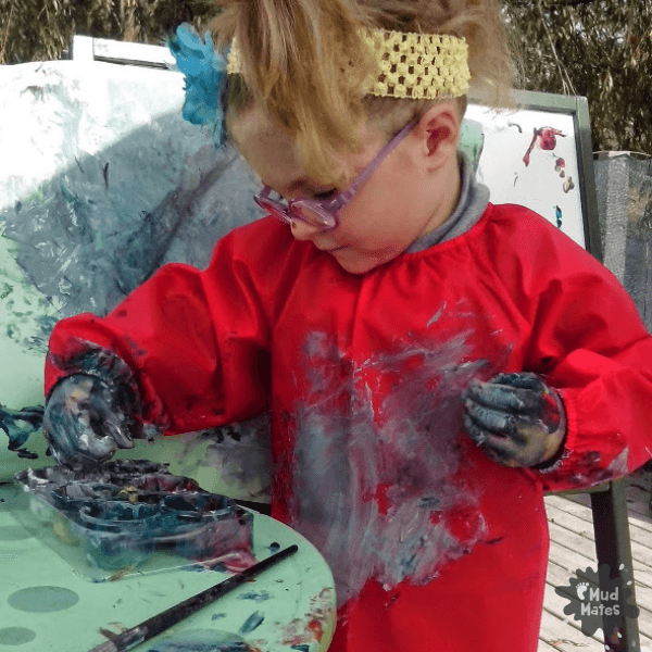 How to Keep Sane When Encouraging Messy Play