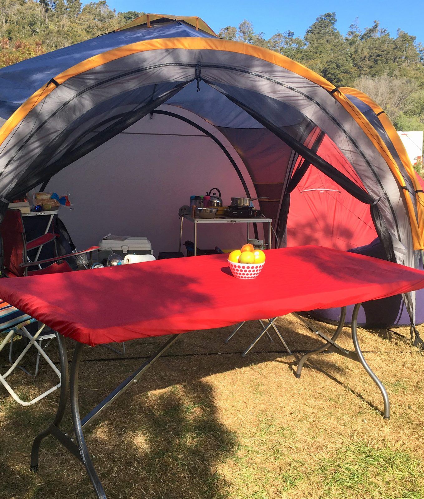 Elasticated, Fitted Picnic Table Covers Proudly Handcrafted in NZ