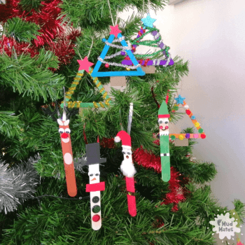 Ice Block Stick Christmas Decorations