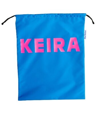 Turquoise Children's Waterproof Drawsting Swim Bags / Wet Bags
