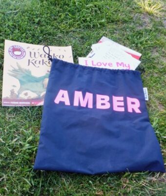 NZ Made Drawstring Book Bags / Swim Bags / Wet Bags