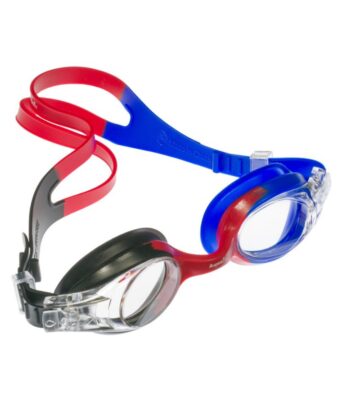 Black/Red/Blue Rainbow Kids Goggles for Under 5s