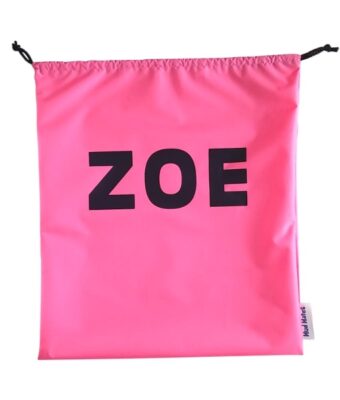 Pink Personalised Swim Bags / Wet Bags