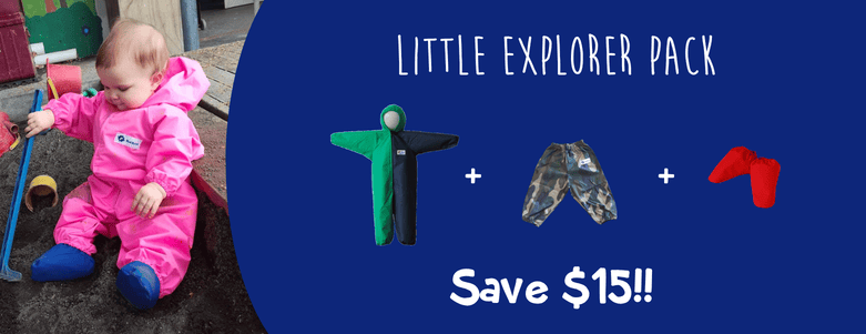 Save money with Mud Mates Bundles / Value Packs: Little Explorer Pack