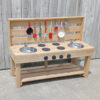 NZ-made large wooden mud kitchen - ideal for early childcare centres