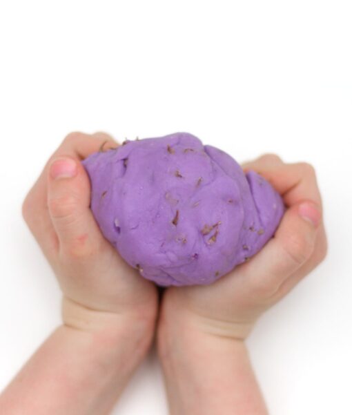 Child playing with Mud Mates super soft Go Dough playdough mix
