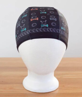 Pirate Lycra Kids Swim Caps