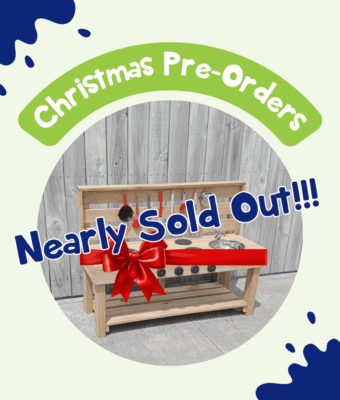 Mud Mates Mud Kitchen Christmas Pre-Orders open now