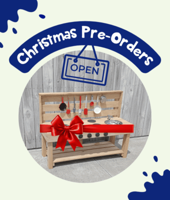 Mud Mates Mud Kitchen Christmas Pre-Orders open now