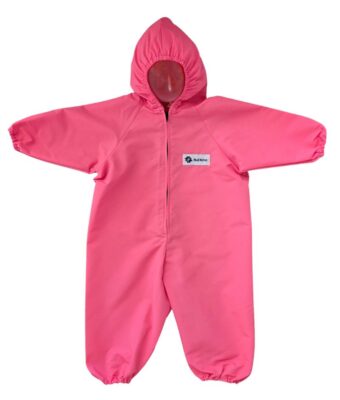 Pink waterproof children’s coveralls
